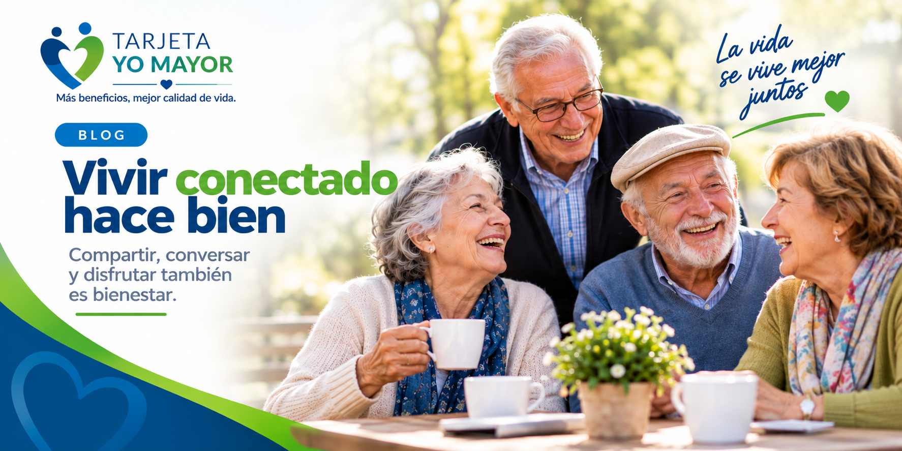 La importancia de mantenerse socialmente activo en la tercera edad